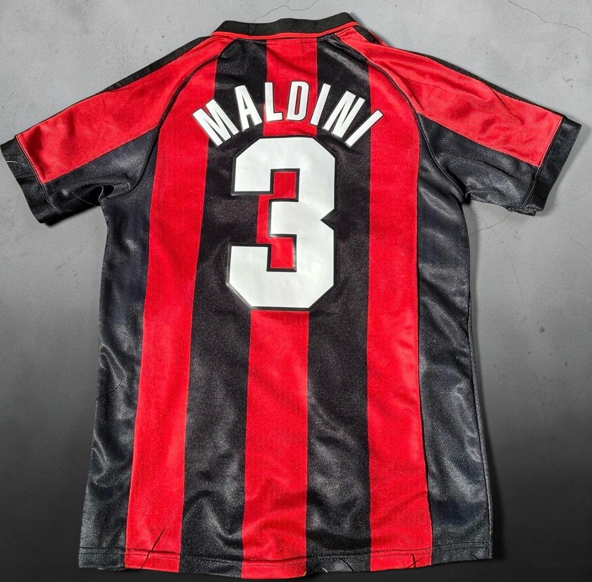 AC Milan Maldini 3 Opel Soccer Jersey