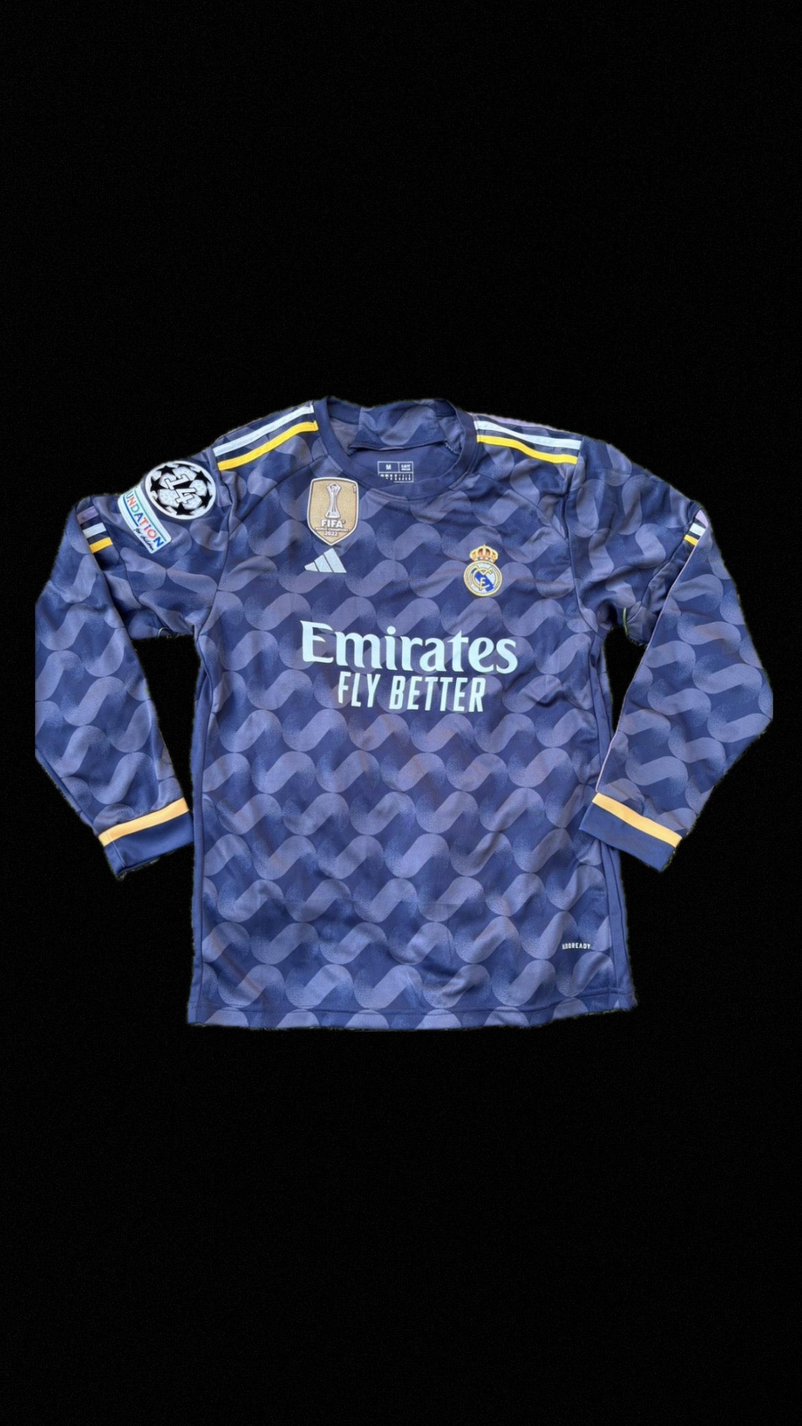 Long Sleeve Real Madrid Jersey
